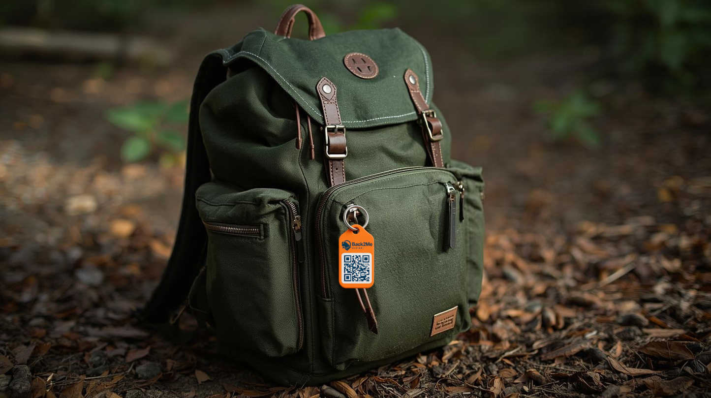 Smart QR Code Luggage Tag - Connect & Recover your belongings