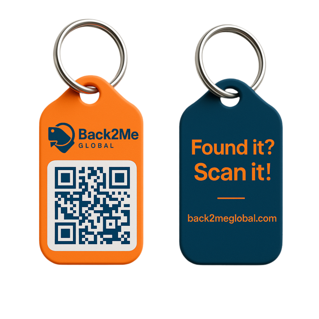 Smart QR Code Luggage Tag - Connect & Recover your belongings