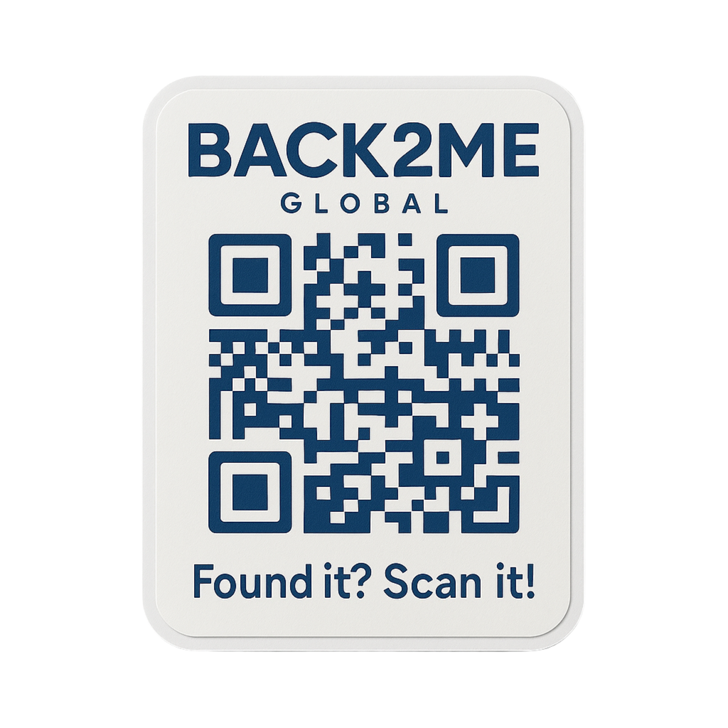 Smart QR code sticker - Attach & Protect what Matters