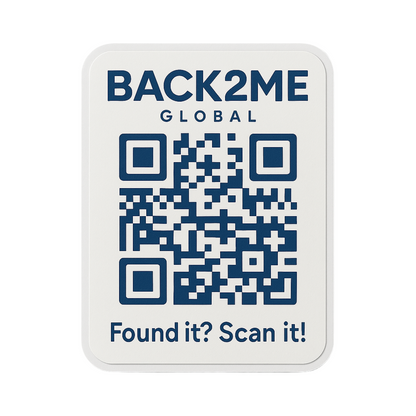 Smart QR code sticker - Attach & Protect what Matters