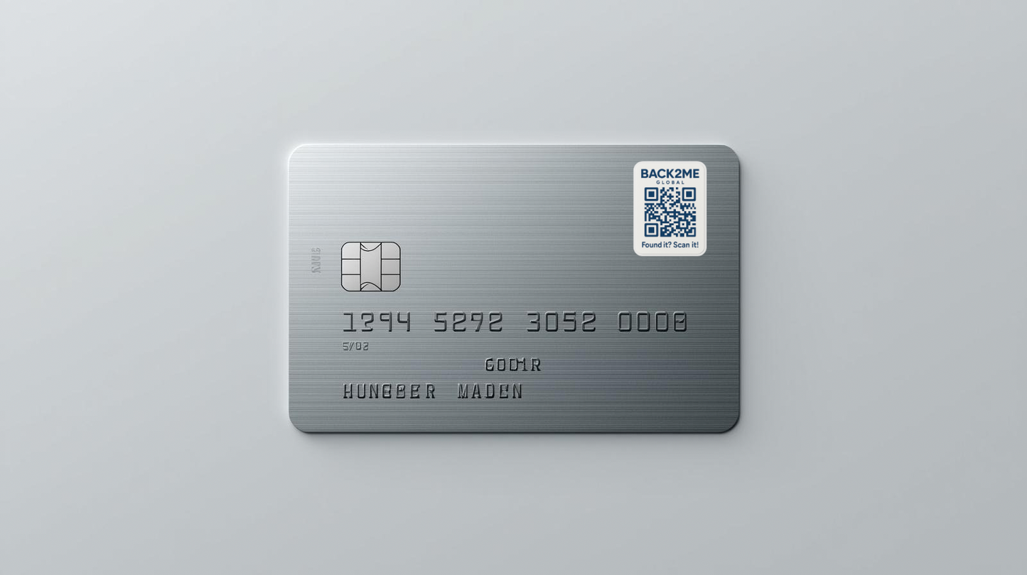 Smart QR code sticker - Attach & Protect what Matters